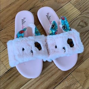 WELLIE WISHERS Willa Carrot Slide Sandal like new